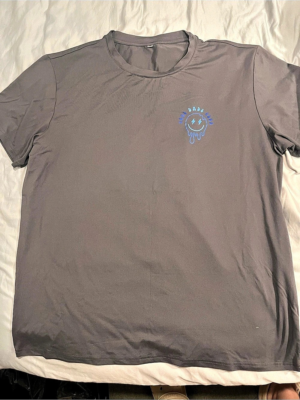 Graphic Short Sleeve Tee in Gray